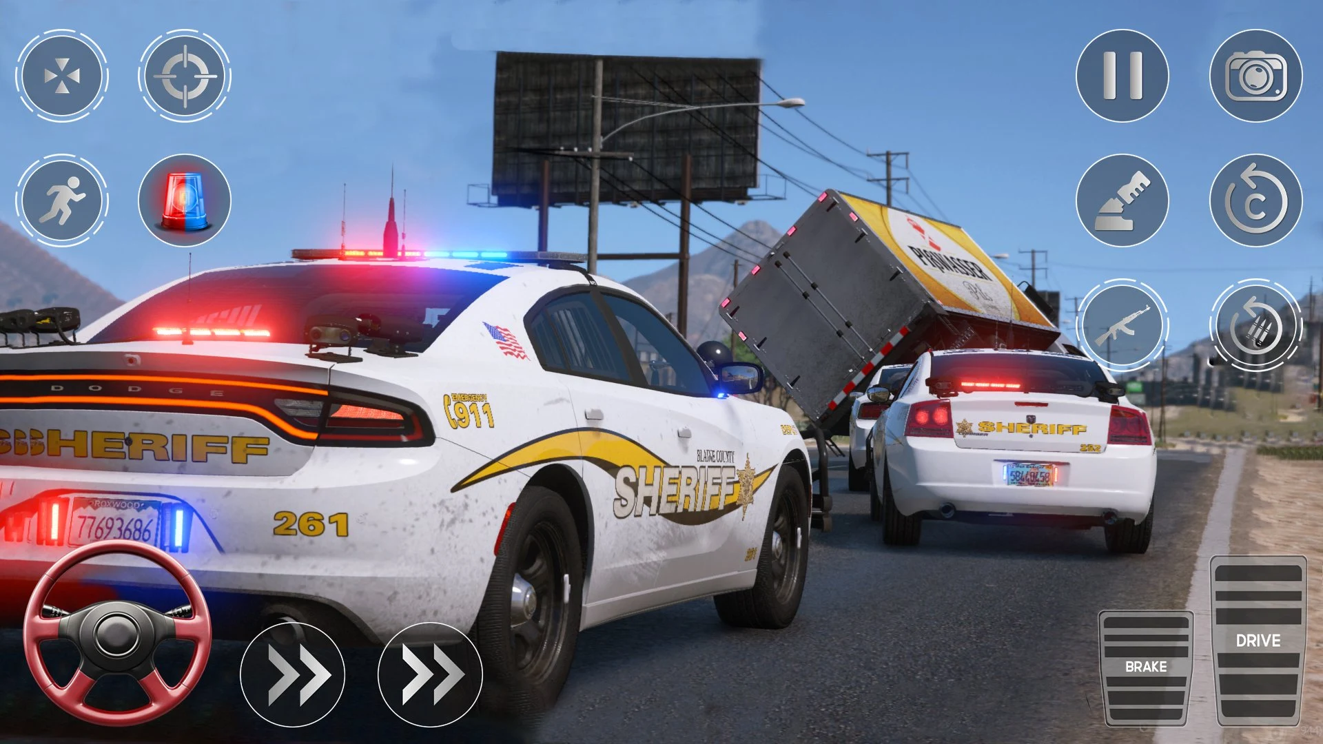 Drive Police Parking Car Games screenshot