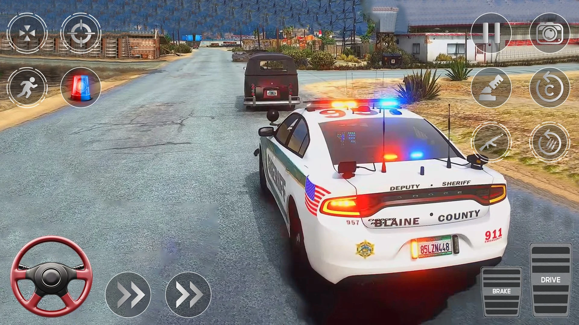 Drive Police Parking Car Games screenshot