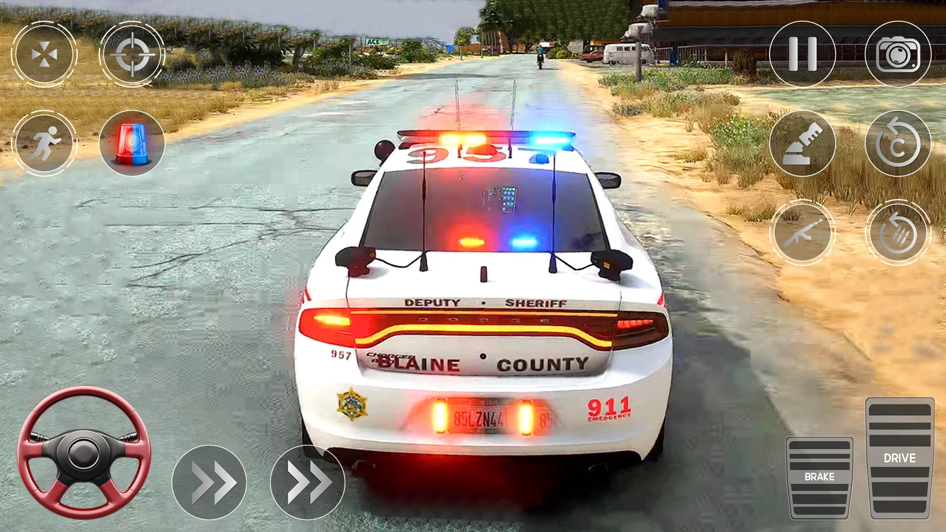 Drive Police Parking Car Games screenshot